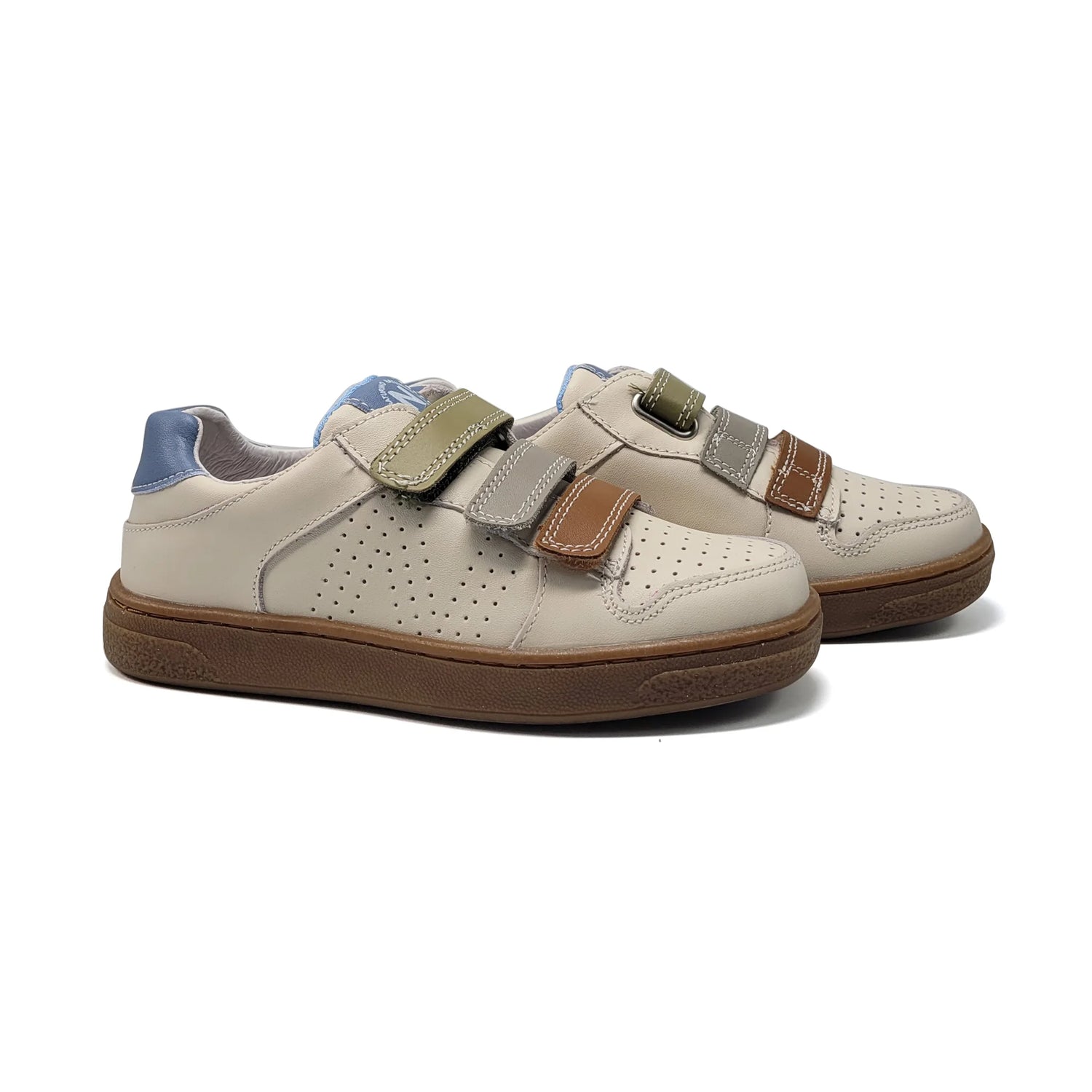 Naturino_Theral_Ivory_Multicolor_Velcro_Sneaker