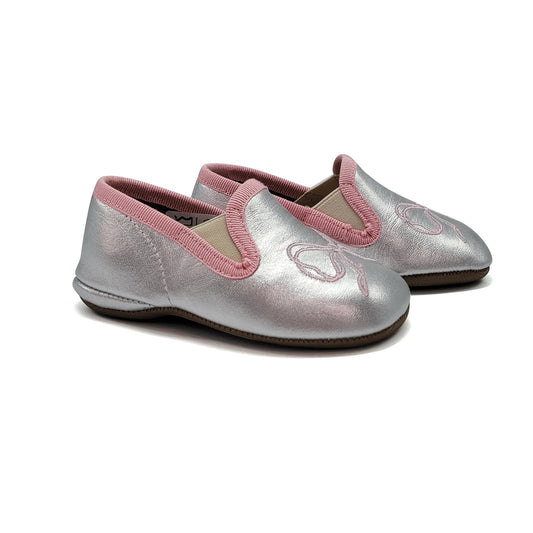 PEPE' Pearl Pink Bow Smoking Slipper 280