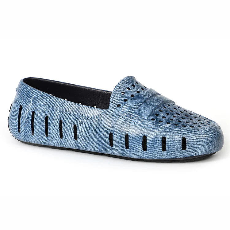 Floafers Posh Blue Denim Slip on Water Shoe (WOMENS)