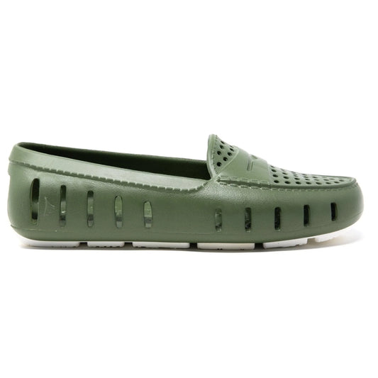 Floafer Driver Cypress Green Bright White Loafer  (Womens)