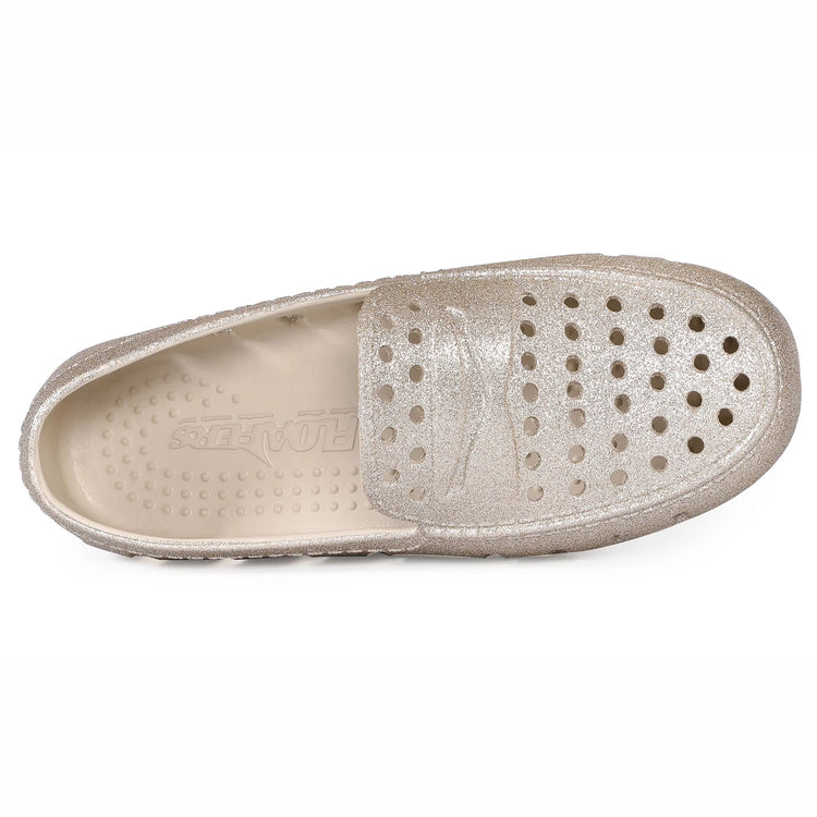 FLOAFERS-PRODIGY- - GOLD GLITTER