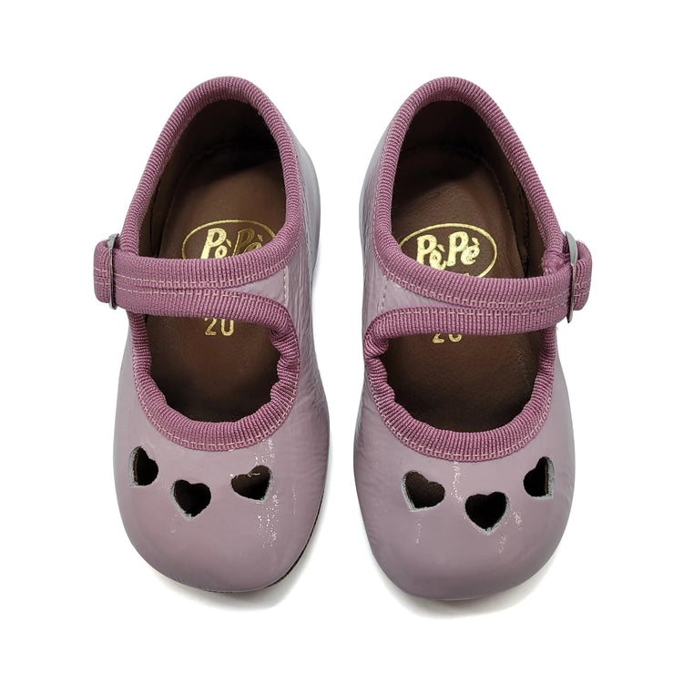 Pepe' Bubblegum Pink Patent Mary Jane 285