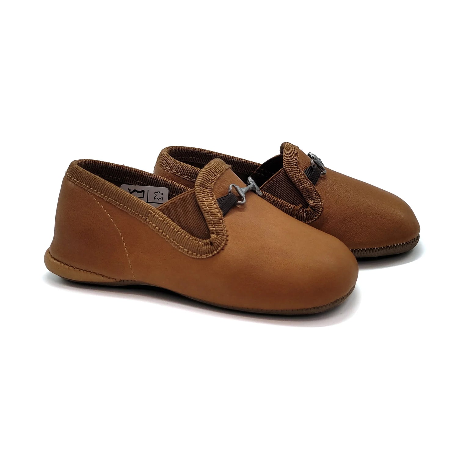 Pepe' Chocolate Brown Buckle Soft Smoking Slip on 280