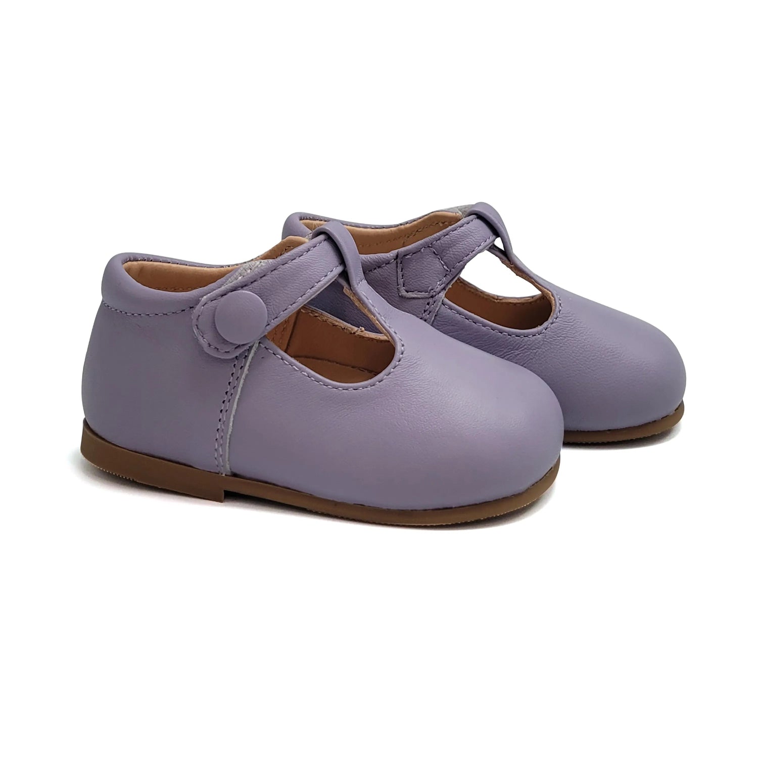 Ruth Secret Lavender T-Strap First Walker 1052