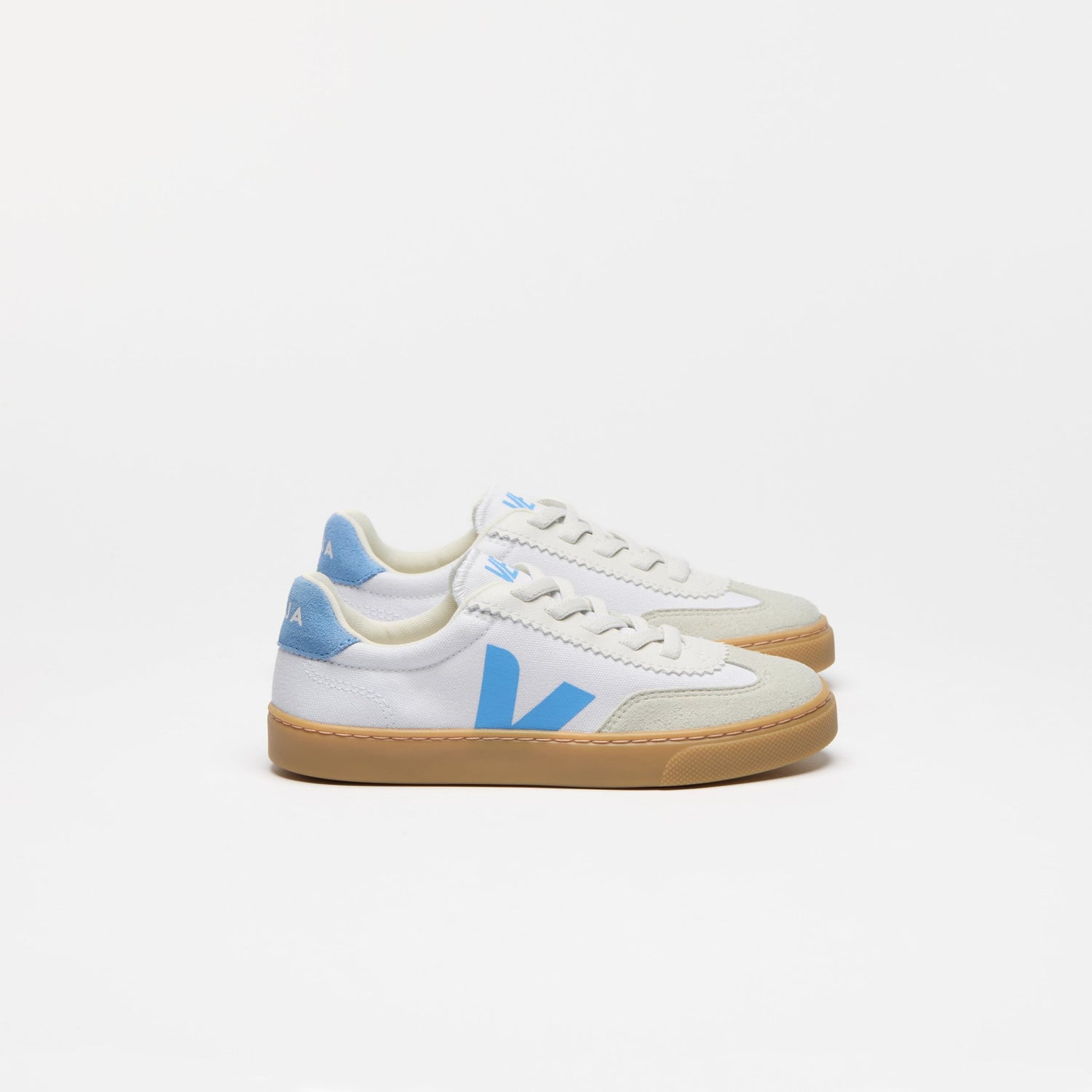 Veja Aqua Canvas Lace Sneaker V10L