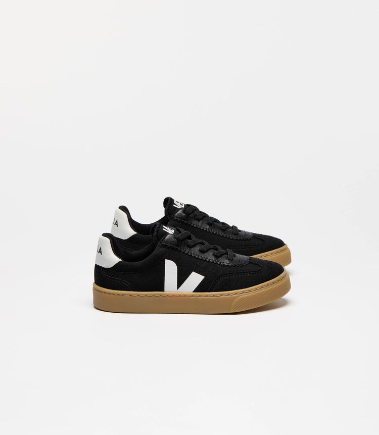 Veja Black's Canvas Laces Sneaker V10L