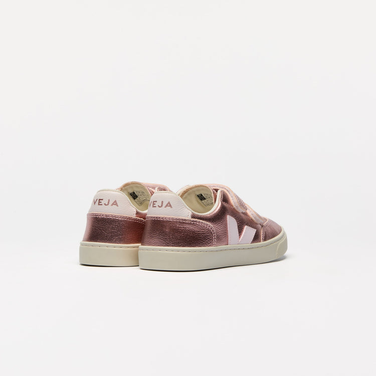 Veja Pink Metal Velcro Sneaker V102