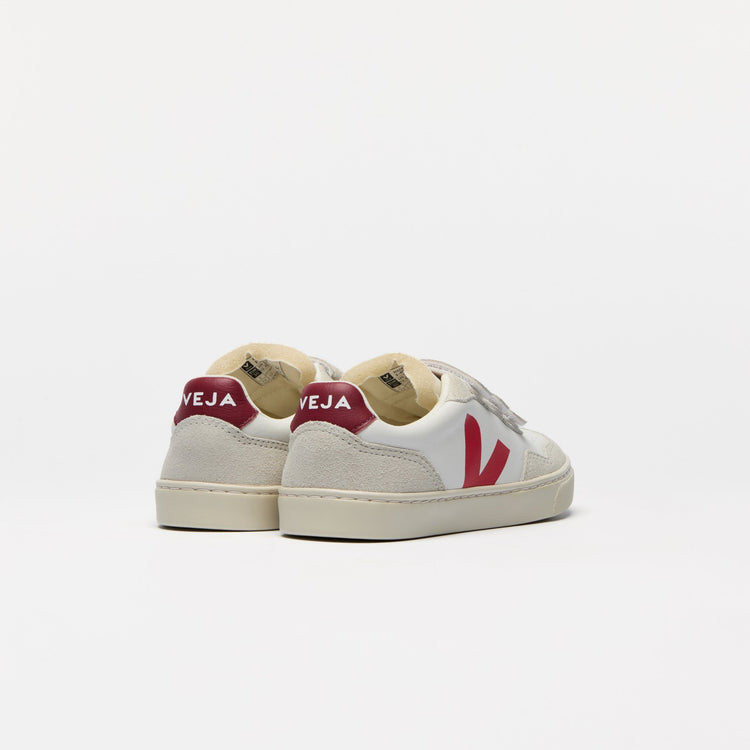 Veja White Red Triple Velcro Sneaker V103