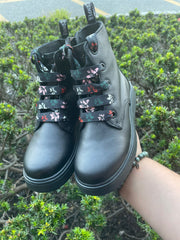 Camper Floral Lace Up Boot K900150