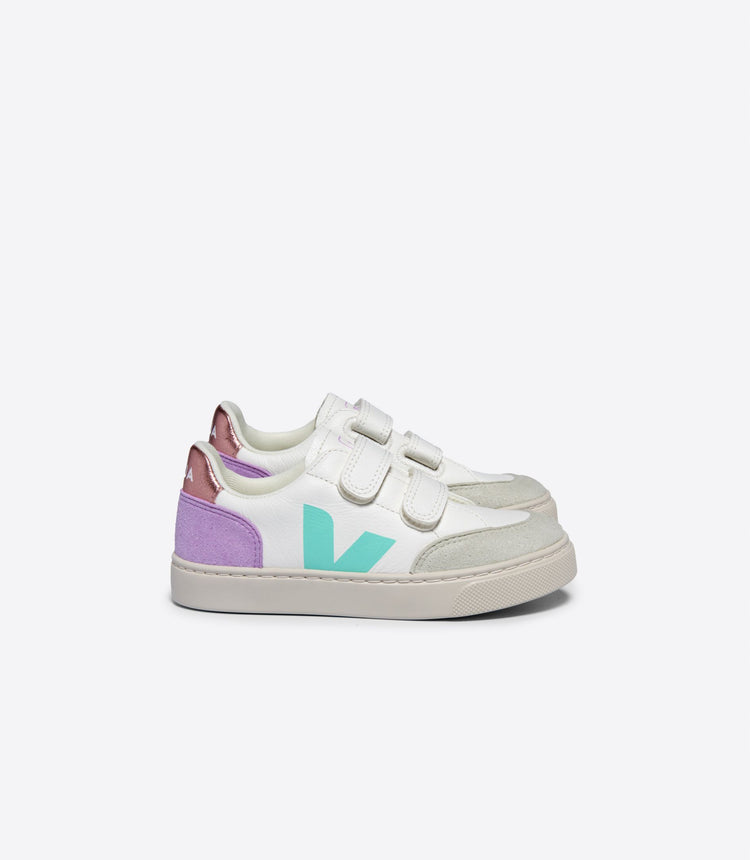 Veja Orchid White Multicolor Velcro Sneaker V102