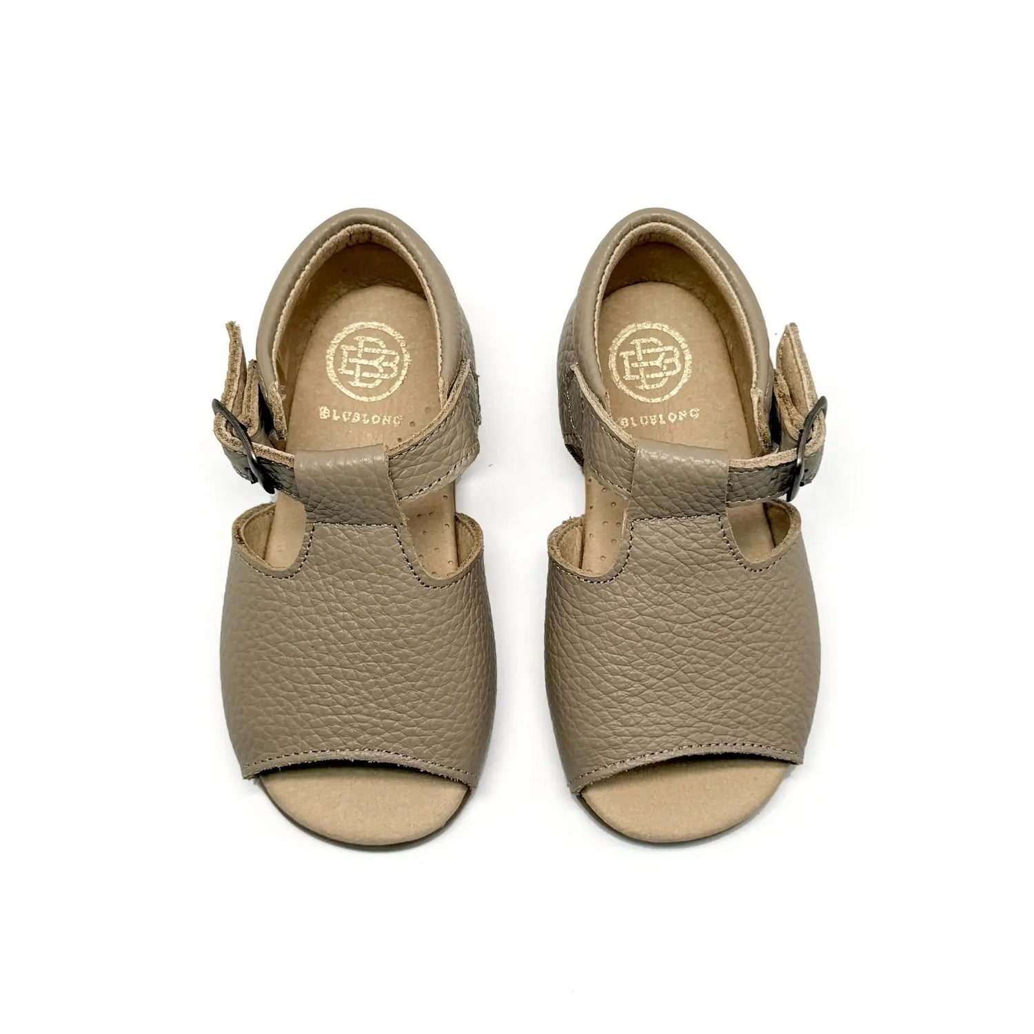 Blublonc baylee taupe baby sandal fast shipping