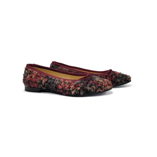 Andanines 252426 burgundy flannel ladies