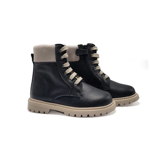 Andanines Black Sweater Bootie 242694