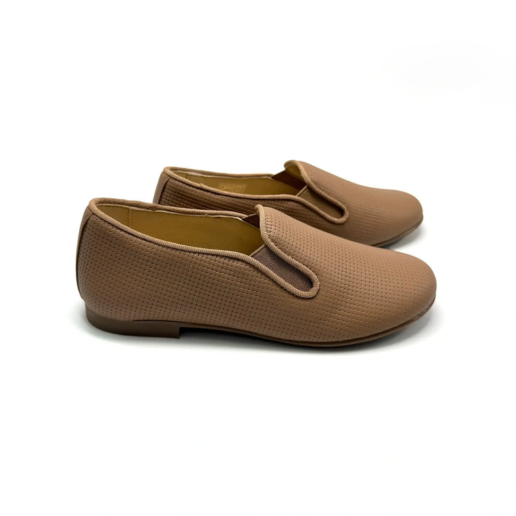 camel biscuit smoking shoe