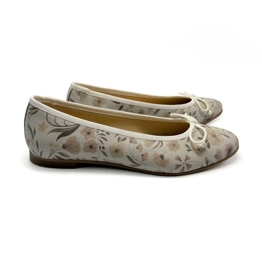 floral print ballet flat