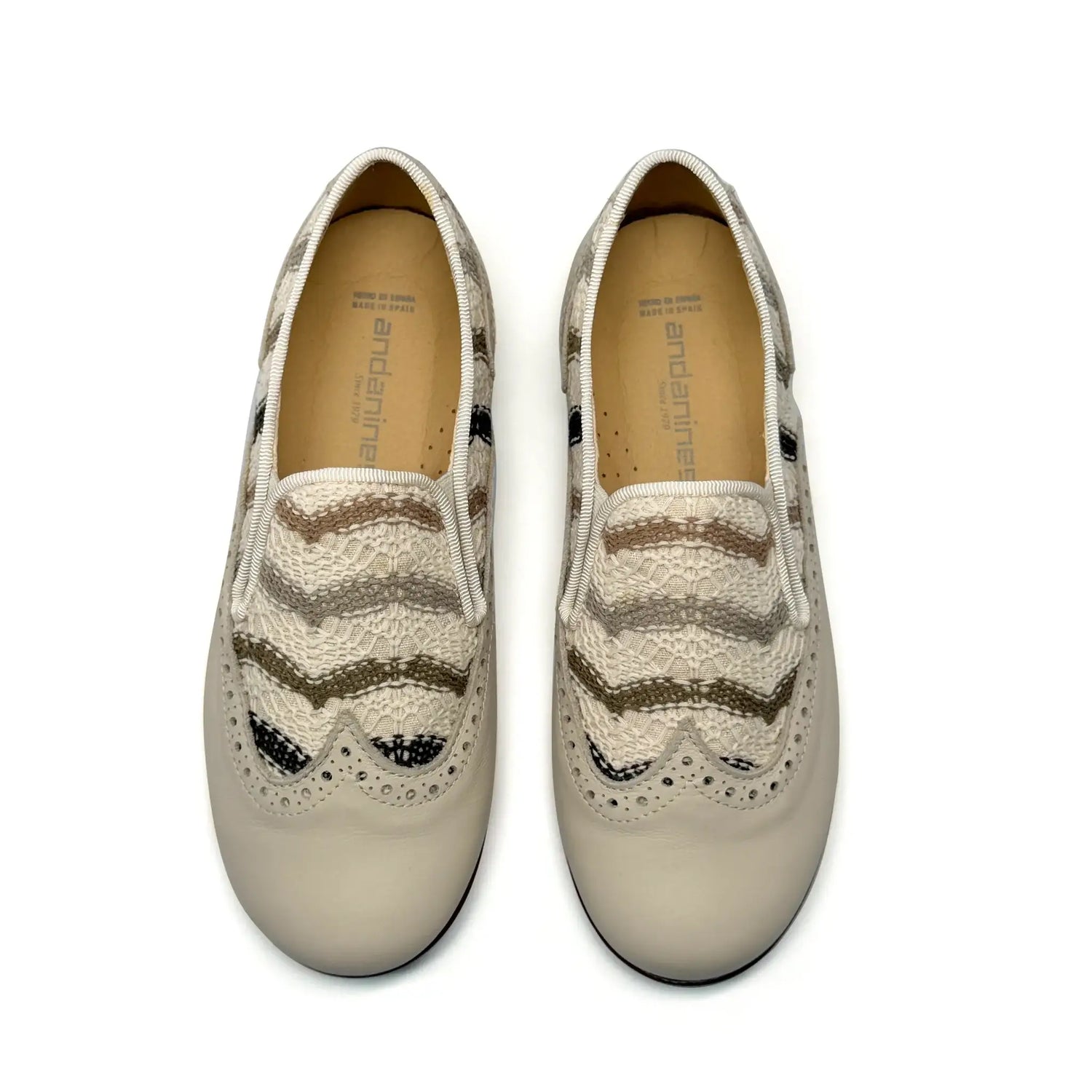 Andanines multicolor crochet slip on shoes fast shipping