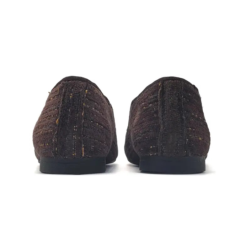 Andanines padova brown smoking shoe 182447 - slip on dress shoe