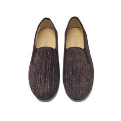 Andanines padova brown smoking shoe 182447 - slip on dress shoe