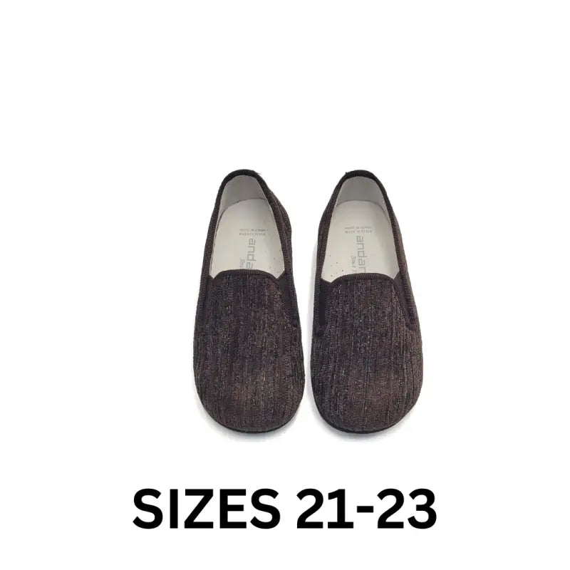 Andanines padova brown smoking shoe 182447 - slip on dress shoe