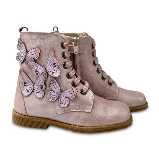 andanines-pink-butterfly-bootie-girls