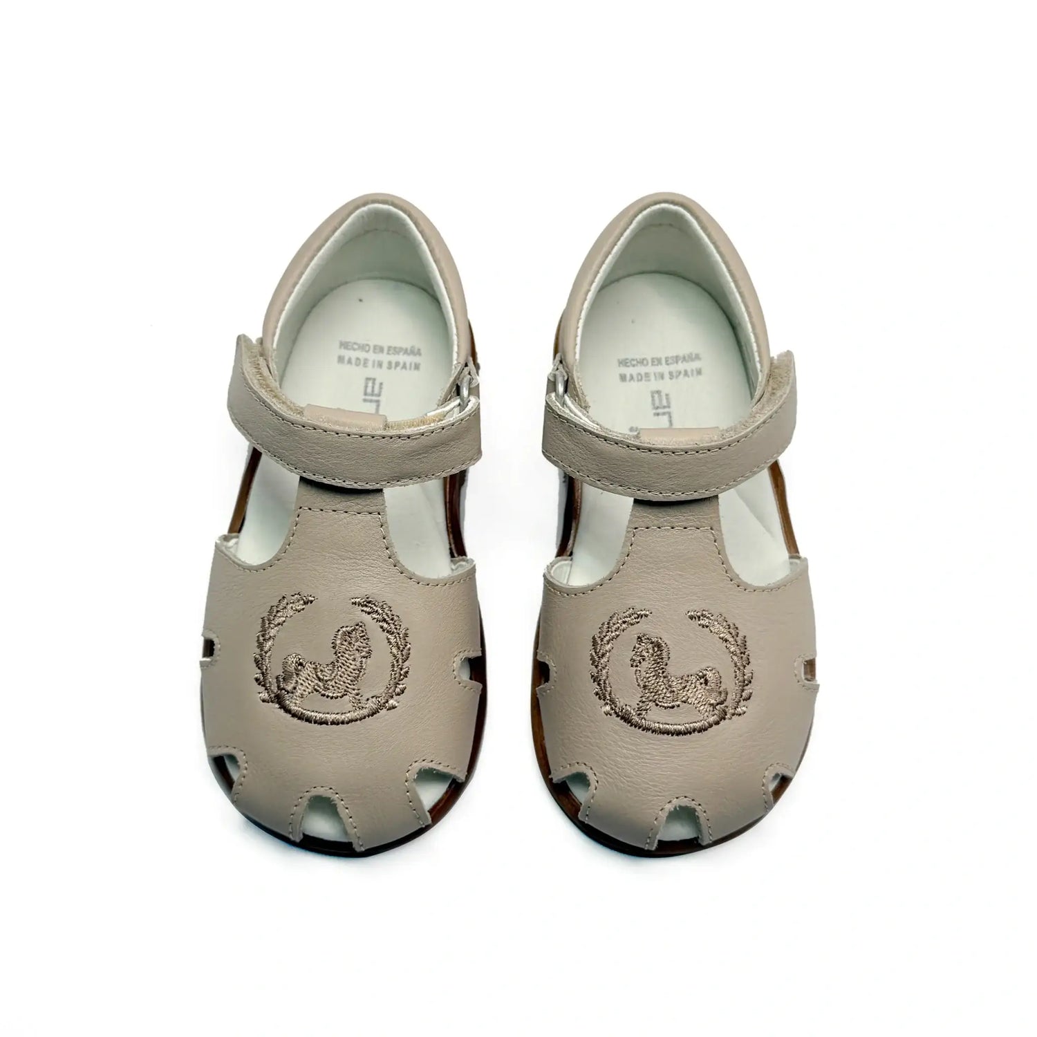 beige cream first walker comfortable sandal