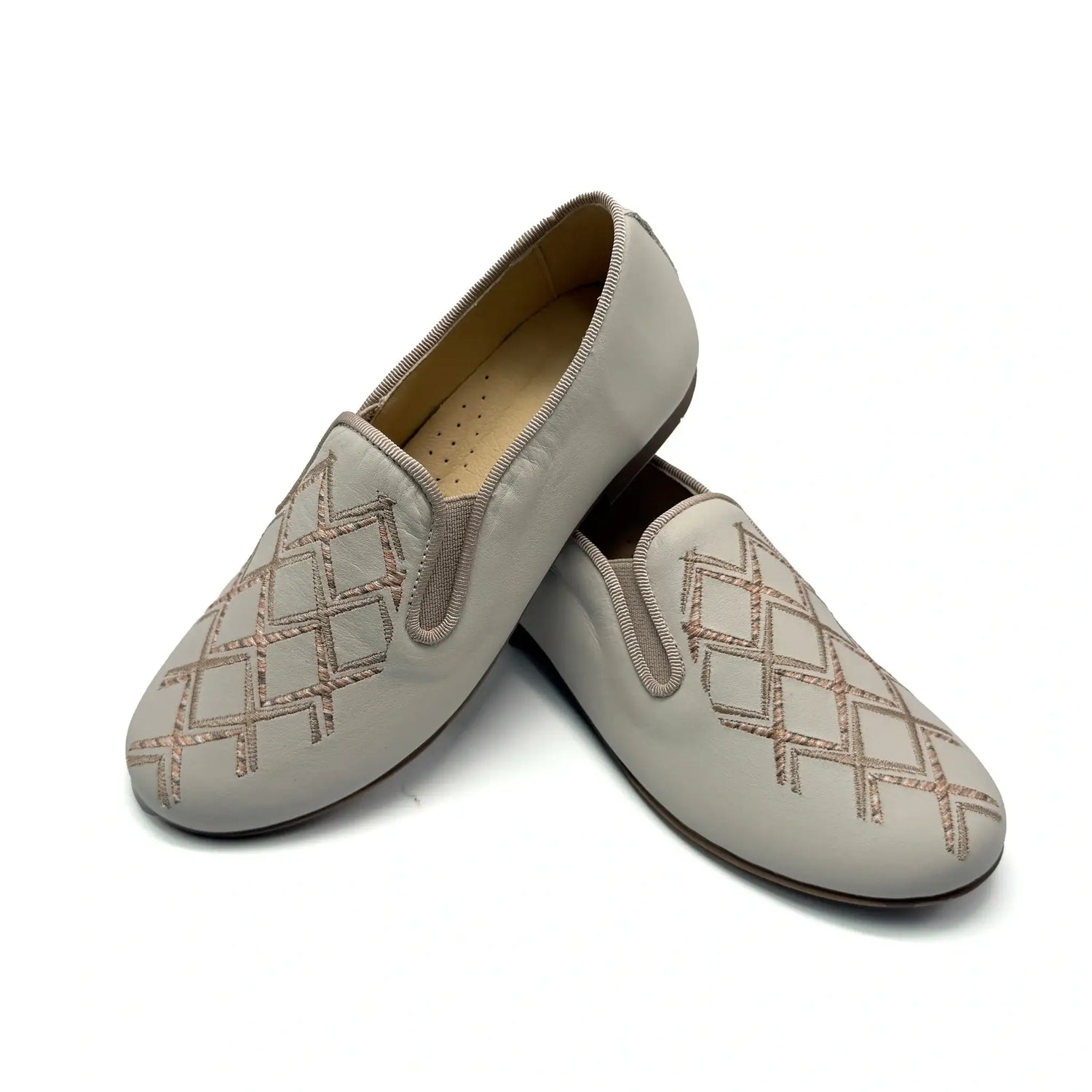 Andanines twilight cream smoking shoe for boys fast shipping