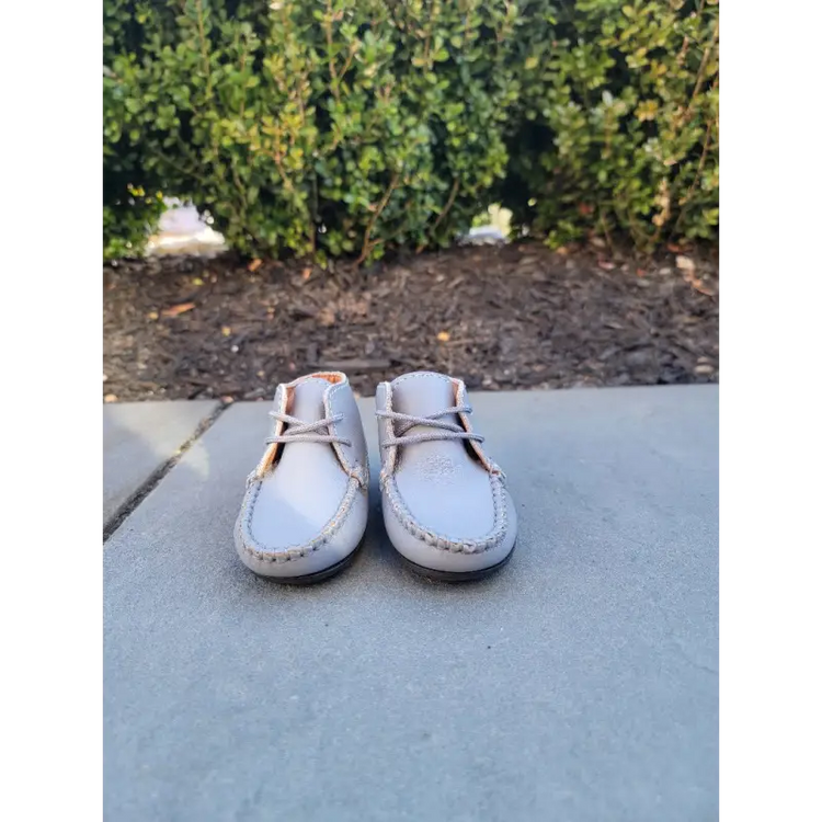 Atlanta Grey First Walker Baby Bootie AN25 - UNISEX