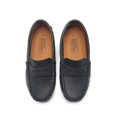Atlanta mocassin black crossfire penny loafer 032