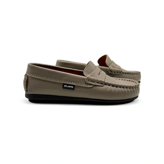 Atlanta mocassin earth penny loafer rubber sole 032 | laced shoe fast shipping