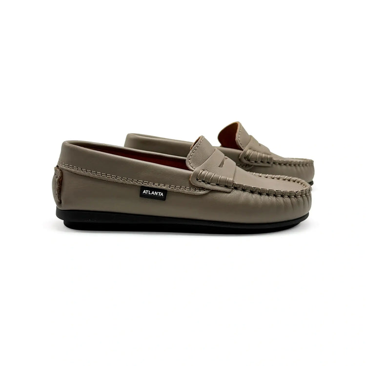 Atlanta mocassin earth penny loafer rubber sole 032 | laced shoe fast shipping