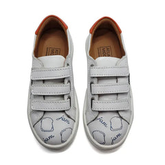 Atlanta Mocassin Jam Toast Velcro Sneaker 523 - GIRLS