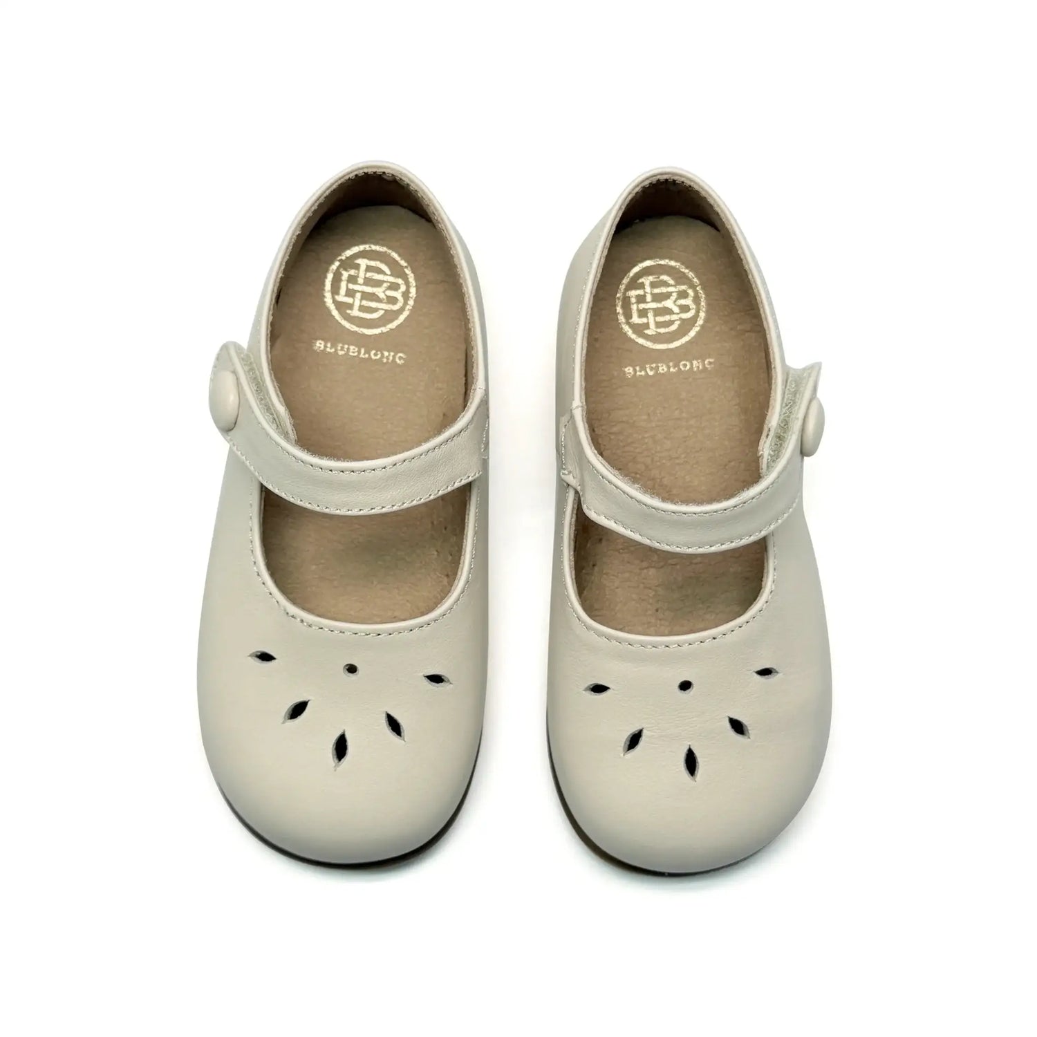 Blublonc arian ivory baby mary jane shoes fast shipping