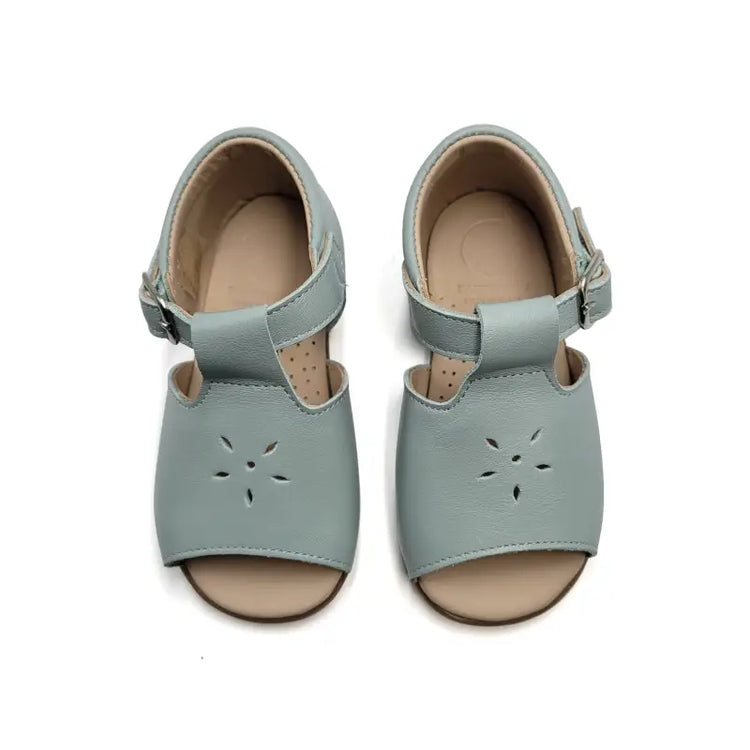 Blublonc Baylee Aqua Perforated Baby Sandal - GIRLS