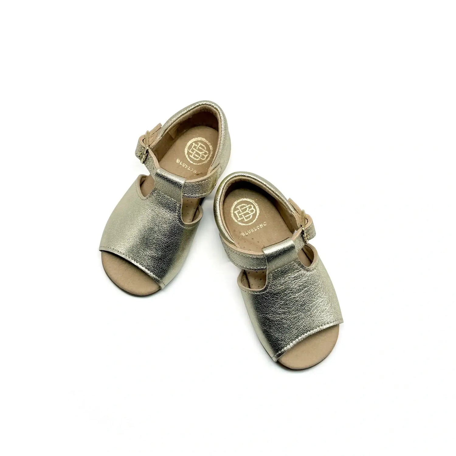 Blublonc baylee gold baby sandal fast shipping