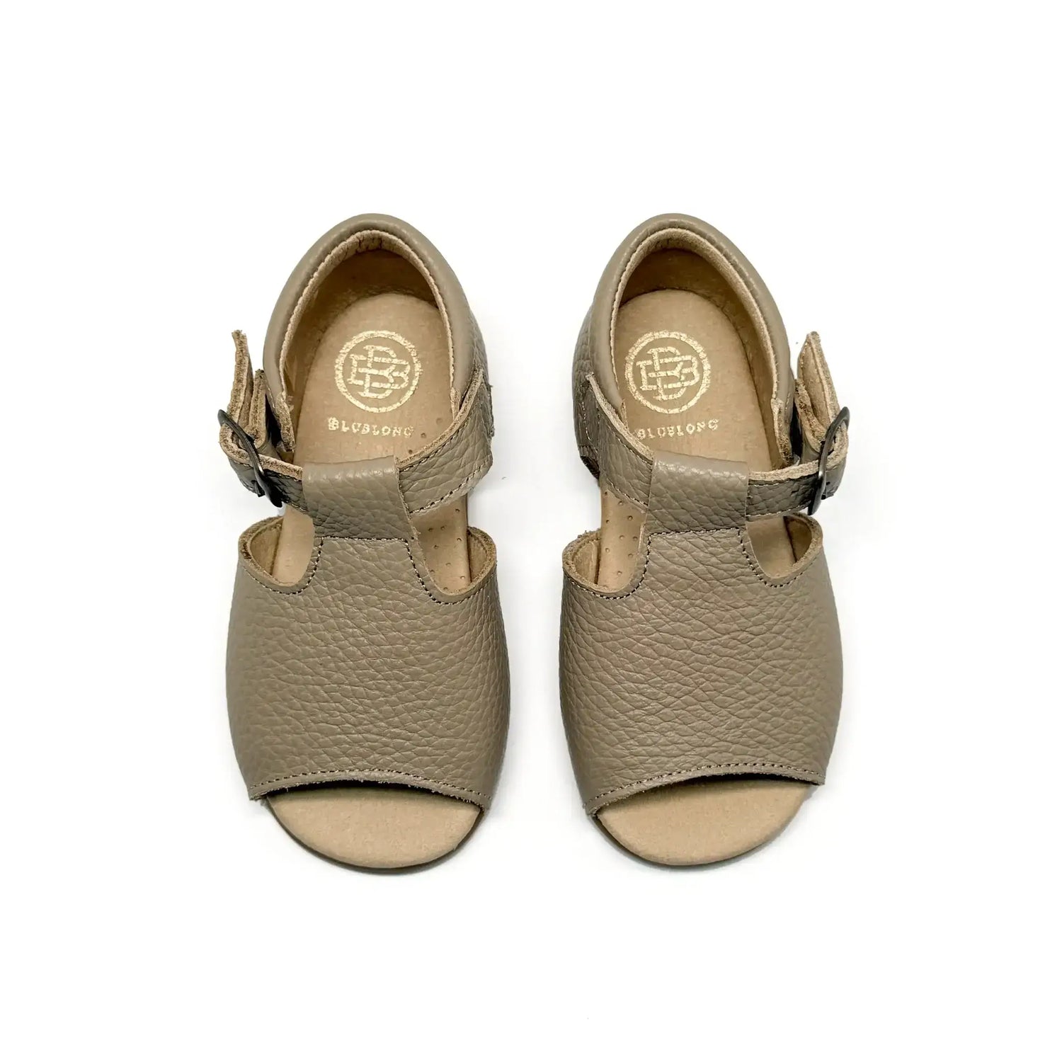Blublonc baylee taupe baby sandal fast shipping