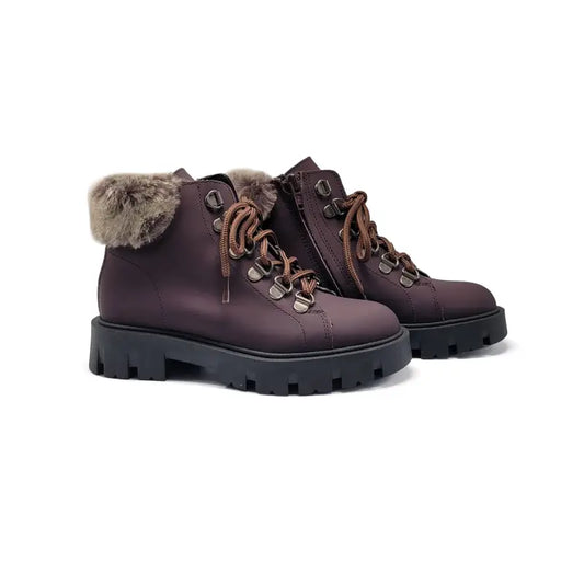 Blublonc-betti- - eggplant gum - bootie