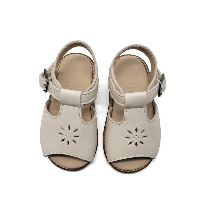 Blublonc Bonita Off White Baby Sandal