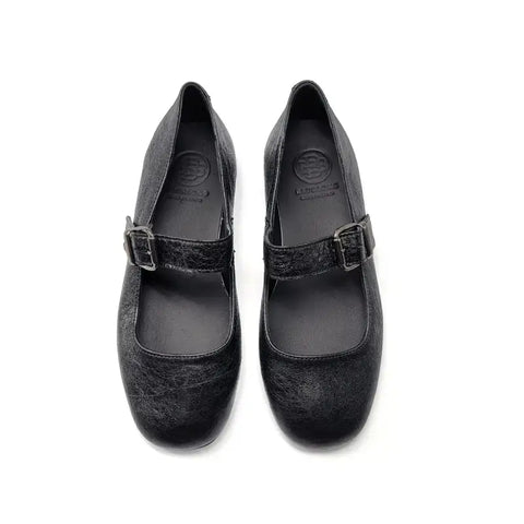 Blublonc-catalina- - shiny black - mary jane