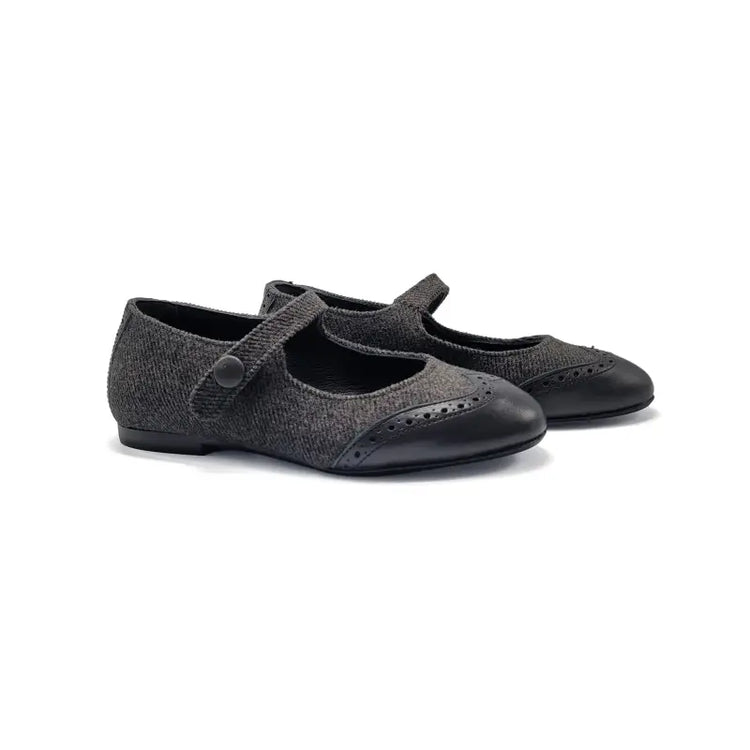 Blublonc-celiax- - grey flannel - mary jane