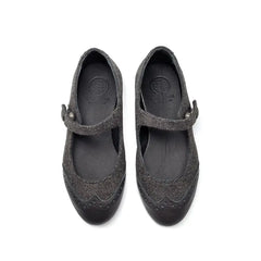 Blublonc-celiax- - grey flannel - mary jane