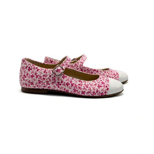 Blublonc codi pink flower mary jane shoes fast shipping
