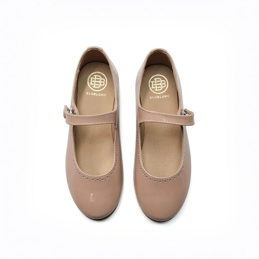 Blublonc ephna dusty mauve mary jane shoes fast shipping