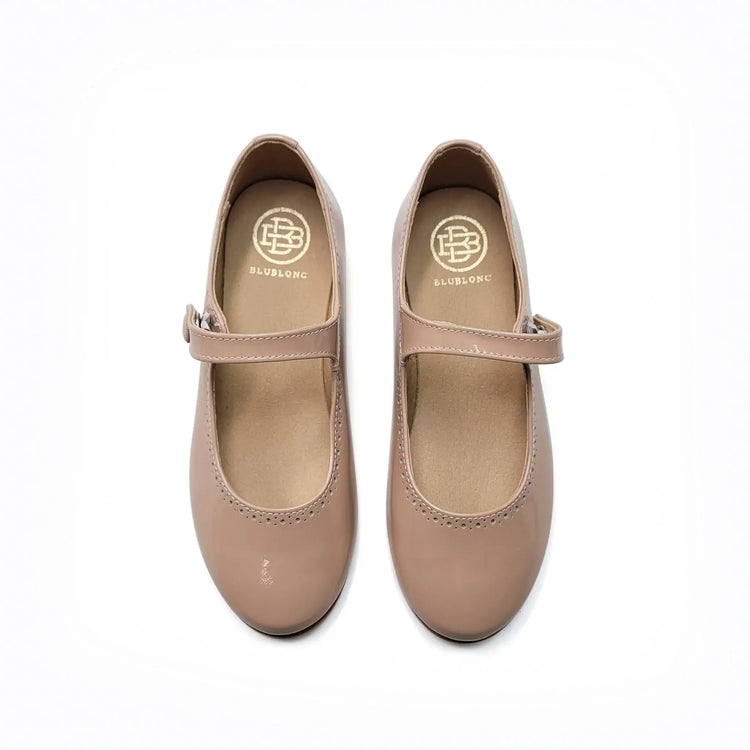 Blublonc ephna dusty mauve mary jane shoes fast shipping
