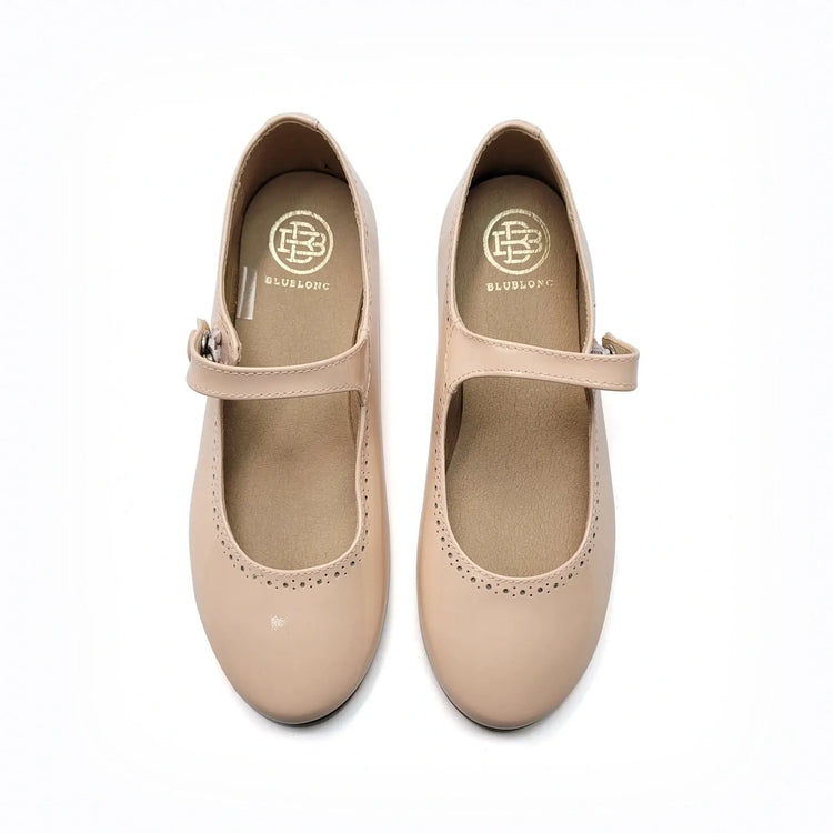 Blublonc ephna pink patent mary jane shoes fast shipping
