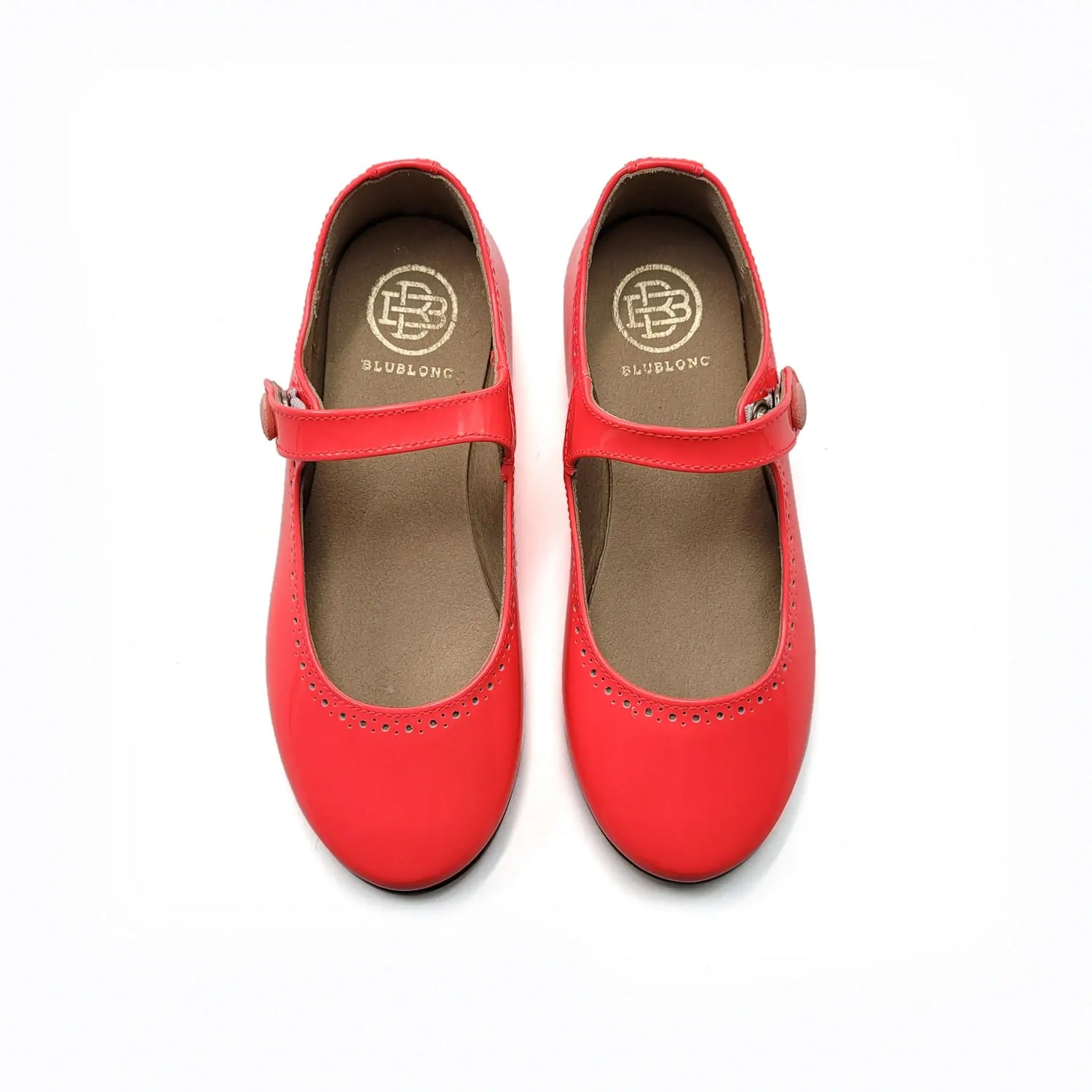 Blublonc ephna rosa chicle mary jane shoes fast shipping