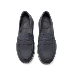 Blublonc hazel navy gum chunky loafer