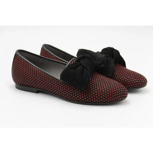 blublonc-red-slipon-black-bow-girls