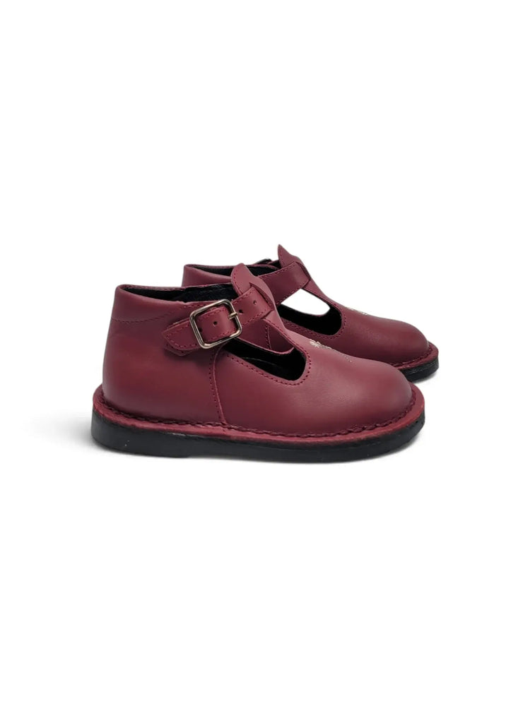 Blublonc sars berry embroidered t-strap | first walker fast shipping