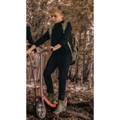 Bo-bell-pluto-olive wingtip bootie - girls
