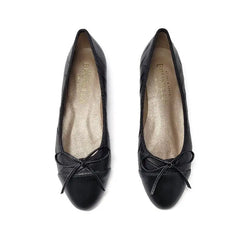 Brunella Maximum Black Woven Ballet Flat 400 - GIRLS